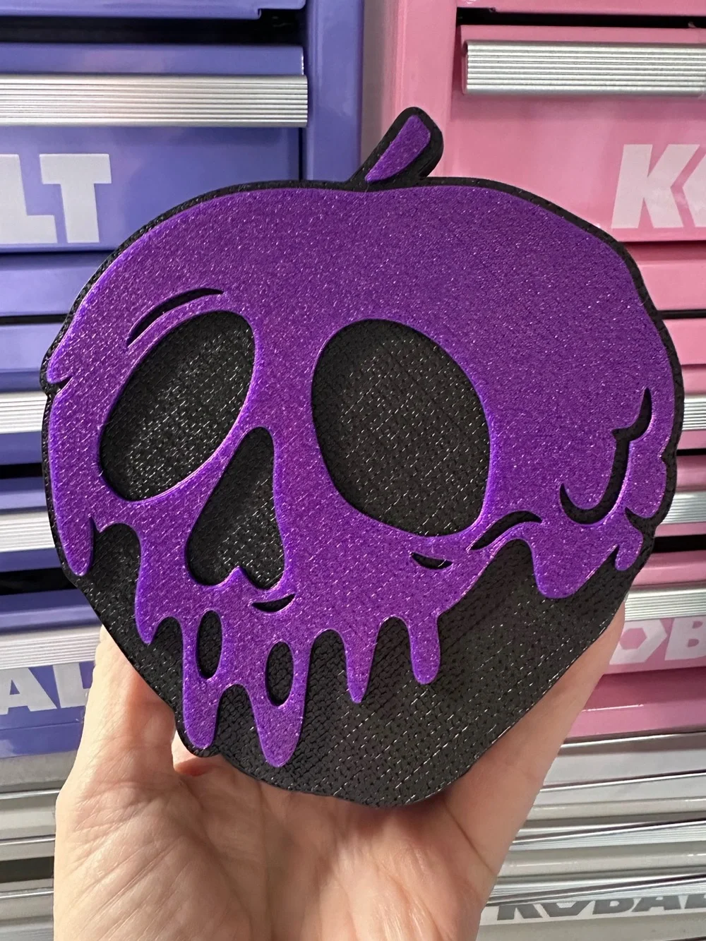 Disney Poison Apple Skull Foaming Soap Holder for Bath & Body Works Bottles